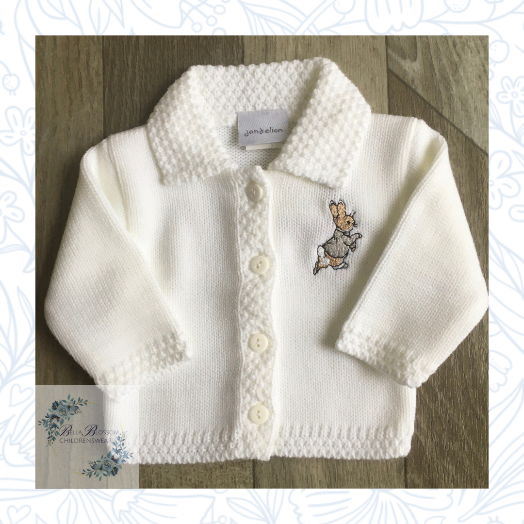 Peter rabbit knitted clearance cardigan